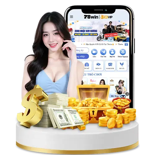 Biểu tượng hộp quà và tiền vàng, tượng trưng cho các ưu đãi độc quyền từ 32win17 code
